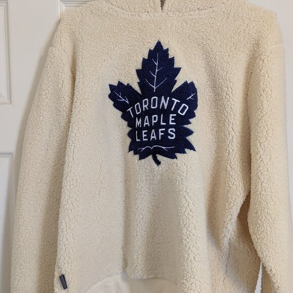Calhoun Surf & Skate Toronto Maples Leafs Ladies Sherpa Hoodie (Size L) (NWT) - Picture 4 of 4